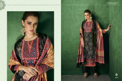 Gramo Bandhej Velvet Salwar Suit Design 441 to 444 Series (4)