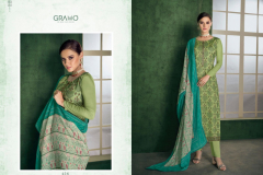 Gramo Khawaish Vol 1 Georgette Salwar Suit Design 451 to 456 Series (11)