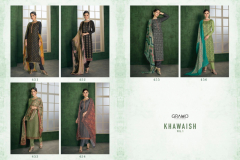 Gramo Khawaish Vol 1 Georgette Salwar Suit Design 451 to 456 Series (8)
