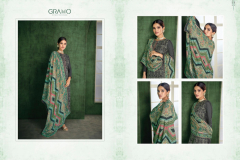 Gramo Khawaish Vol 1 Georgette Salwar Suit Design 451 to 456 Series (9)