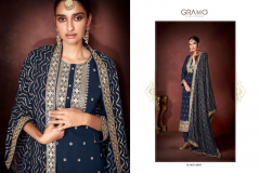 Gramo Nazara Vol 1 Georgette Kurti With Bottom & Dupatta Design 6001 to 6004 Series (3)