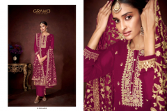 Gramo Nazara Vol 1 Georgette Kurti With Bottom & Dupatta Design 6001 to 6004 Series (4)