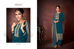 Gramo Nazara Vol 1 Georgette Kurti With Bottom & Dupatta Design 6001 to 6004 Series (8)