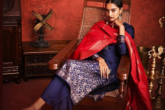 Gramo Nusarat 1 Silk Palazzo Salwar Suit Design 81 to 86 Series (1)