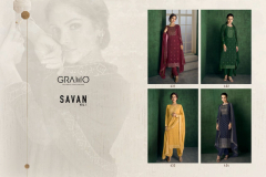 Gramo Savan Vol 1 Georgette Salwar Suit Design 431 to 434 Series (2)