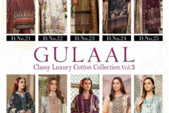 Gulaal Classy Luxury Cotton Collection Vol 03 Pakistani Suits Design 21 to 30 Series (11)