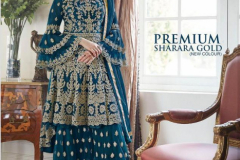 Gulkand Aashirwad Creation Premium Sharara Gold Design 7024-F to 7024-J 4