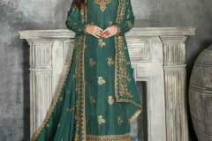 Gulkand By Aashirwad Creation Ajrakh Pure Dolla Silk Design 7190 to 7196 1