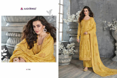 Gulkand By Aashirwad Creation Ajrakh Pure Dolla Silk Design 7190 to 7196 10