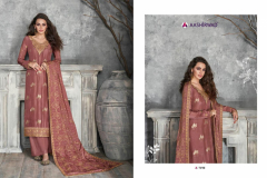 Gulkand By Aashirwad Creation Ajrakh Pure Dolla Silk Design 7190 to 7196 2