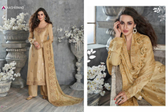 Gulkand By Aashirwad Creation Ajrakh Pure Dolla Silk Design 7190 to 7196 4