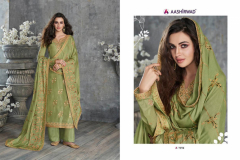 Gulkand By Aashirwad Creation Ajrakh Pure Dolla Silk Design 7190 to 7196 6