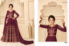 Gulkand By Aashirwad Creation Maharani Pure Silk Design 7209 to 7212 2