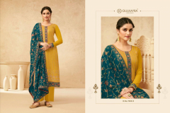 Gulkayra Sonam Gold Salwar Suit Design 7009-A to 7009-E Series (6)