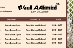 Gull Aahmed Nx 1 Lawn Collection 5