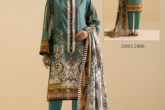 Gulvez Prints Safeena Exclusive Heavy Cotton Cambric Pakistani Suits Collection 2001 to 2006 Series (9)