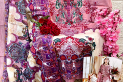 Hala Traders Rangrez Lawn Cotton Pakistani Salwar Suit Collection Design 1001 to 1006 Series (11)