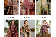Hala Traders Rangrez Lawn Cotton Pakistani Salwar Suit Collection Design 1001 to 1006 Series (14)