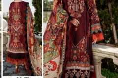 Hala Traders Rangrez Lawn Cotton Pakistani Salwar Suit Collection Design 1001 to 1006 Series (4)
