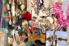 Hala Traders Rangrez Lawn Cotton Pakistani Salwar Suit Collection Design 1001 to 1006 Series (9)
