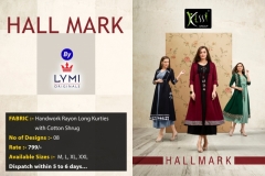 Hall Mark Lymi Kessi Fabric 4301 to 4308 Series 9