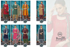 Harshit Fashion By Alok Suit Banjara Pure Cotton Patiyala Salwar Suits Collection Design 1050-001 to 1050-008 Series (4)
