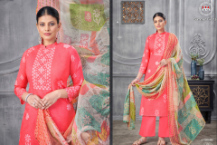 Harshit Fashion Hub By Alok Suit Summer Fiesta Pure Cambric Salwar Suit Design H-1229-001 to H-1229-008 Series (2)