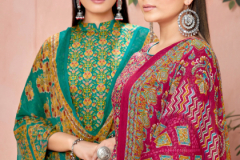 Harshit Fashion Hub By Alok Suits Shanaya Pure Jam Printed Salwar Suits Collection Design 1211-001 to 1211-008 Series (1)