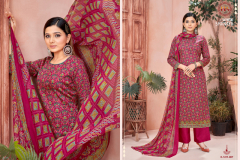 Harshit Fashion Hub By Alok Suits Shanaya Pure Jam Printed Salwar Suits Collection Design 1211-001 to 1211-008 Series (3)