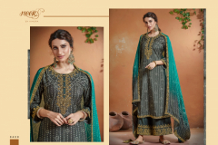 Heer By Kimora Bandhani Festive Suits Collection Pure Chinnon Design 8401 to 8408 2