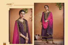 Heer By Kimora Bandhani Festive Suits Collection Pure Chinnon Design 8401 to 8408 4