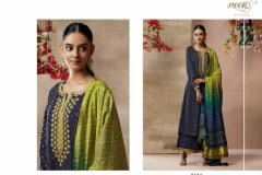 Heer By Kimora Bandhej Collection Pure Modal Silk Zari Butti Design 8421 to 8428 11
