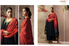 Heer By Kimora Bandhej Collection Pure Modal Silk Zari Butti Design 8421 to 8428 12