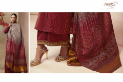 Heer By Kimora Bandhej Collection Pure Modal Silk Zari Butti Design 8421 to 8428 13`
