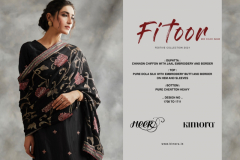 Heer By Kimora Fitoor Pure Dolla Silk Design 1708 to 1711