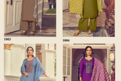 Hermitage Clothing Lehariya Viscose Slub Embroidered Suits Collection Design 1001 to 1008 Series (3)