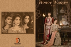 Honey Waqar Vol 3 By Sharaddha Designer Georgette Suits 1