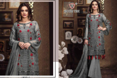 Hoor Text Kitab Vol 04 Faux Georgette Pakisthani Suits Design 01 to 04 1