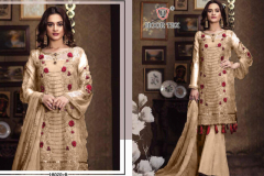 Hoor Text Kitab Vol 04 Faux Georgette Pakisthani Suits Design 01 to 04 2