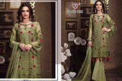 Hoor Text Kitab Vol 04 Faux Georgette Pakisthani Suits Design 01 to 04 3