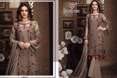 Hoor Text Kitab Vol 04 Faux Georgette Pakisthani Suits Design 01 to 04 4