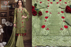 Hoor Text Kitab Vol 04 Faux Georgette Pakisthani Suits Design 01 to 04 9