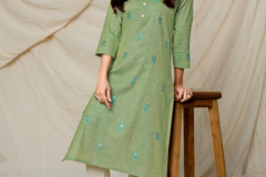 Indira Apparel Finesse Cotton Embroidery Kurti Design 4101 to 4106 2