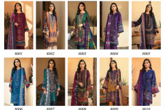 Iris Karachi Edition Iris Vol 08 Pure Cotton Print Design 8001 to 8010 13
