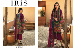 Iris Karachi Edition Iris Vol 08 Pure Cotton Print Design 8001 to 8010 4