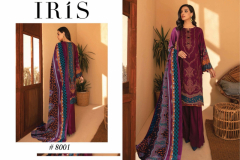 Iris Karachi Edition Iris Vol 08 Pure Cotton Print Design 8001 to 8010 6