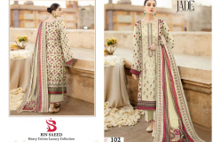 Jade Bin Saeed Heavy Cotton Luxury Collection Pure Cotton Pakistani Salwar Suit Design 101 to 106 Series (4)