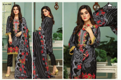 Jaffrani Textile Asifa & Nabeel Luxury Lawn Collection Design 501 to 510 6