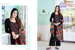 Jaimala By Alok Suit Nirgaar Black Beauty Edition 02 Pure Rayon Slub Salwar Suits Collection H-1316-001 to H-1316-008 Series (6)