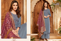 Jaimala By Alok Suit Swarna Jam Cotton Embroidery Suits Design H-1207-001 to H-1207-006 Series (7)